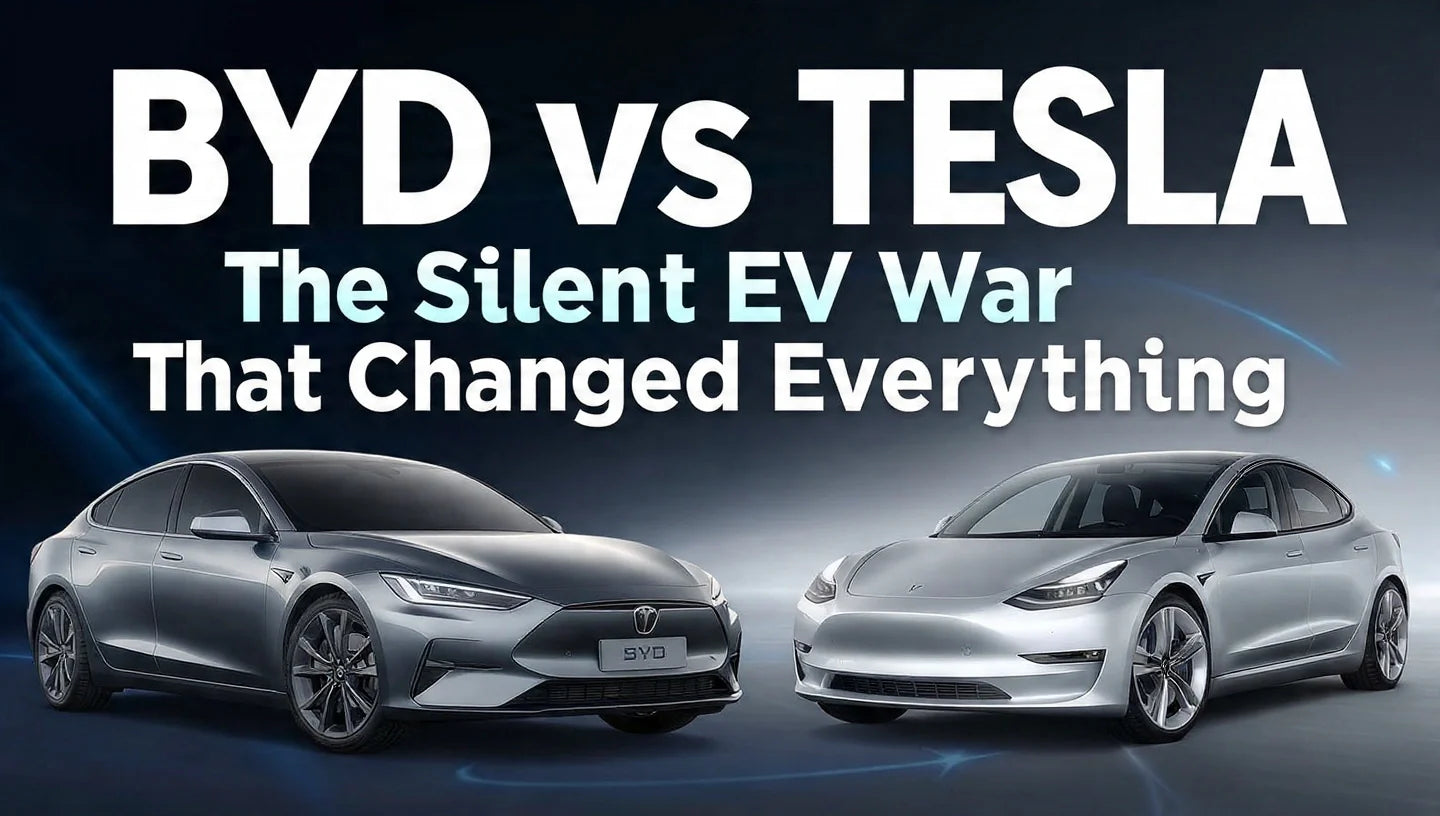BYD vs Tesla: The Silent EV War That Changed Everything