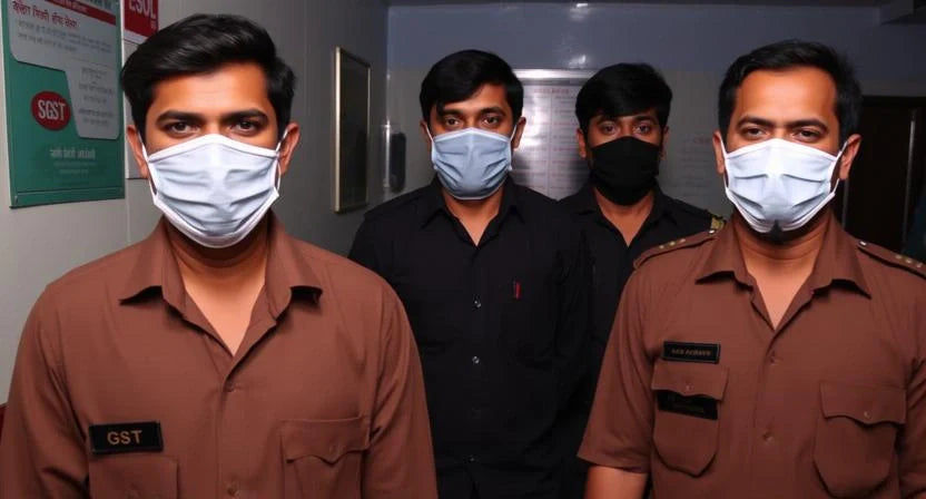 SGST Arrests Accused for Running Fake GST Firms to Evade Tax