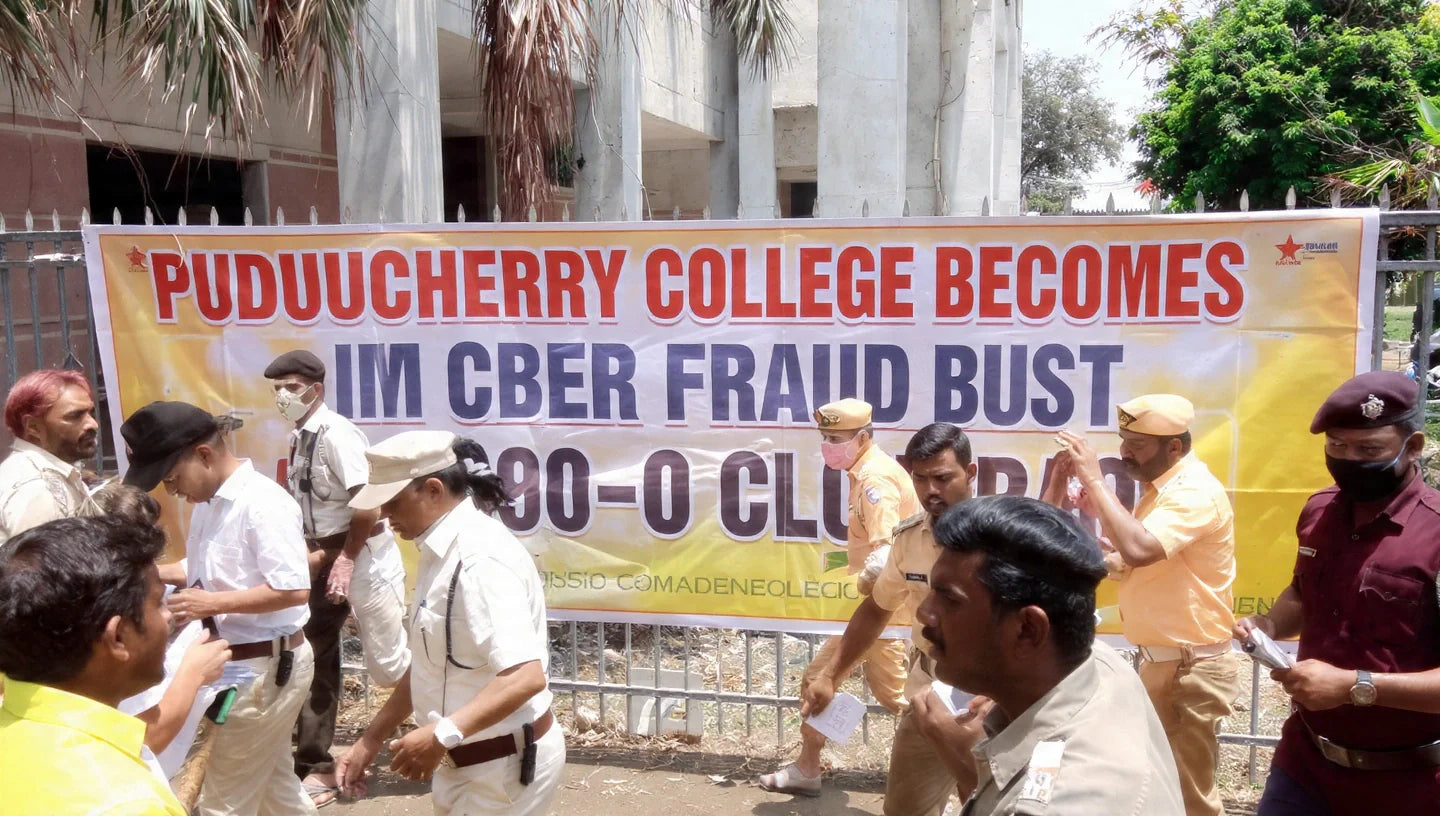 Puducherry College Becomes Hub in ₹90 Crore Cyber-Fraud Bust