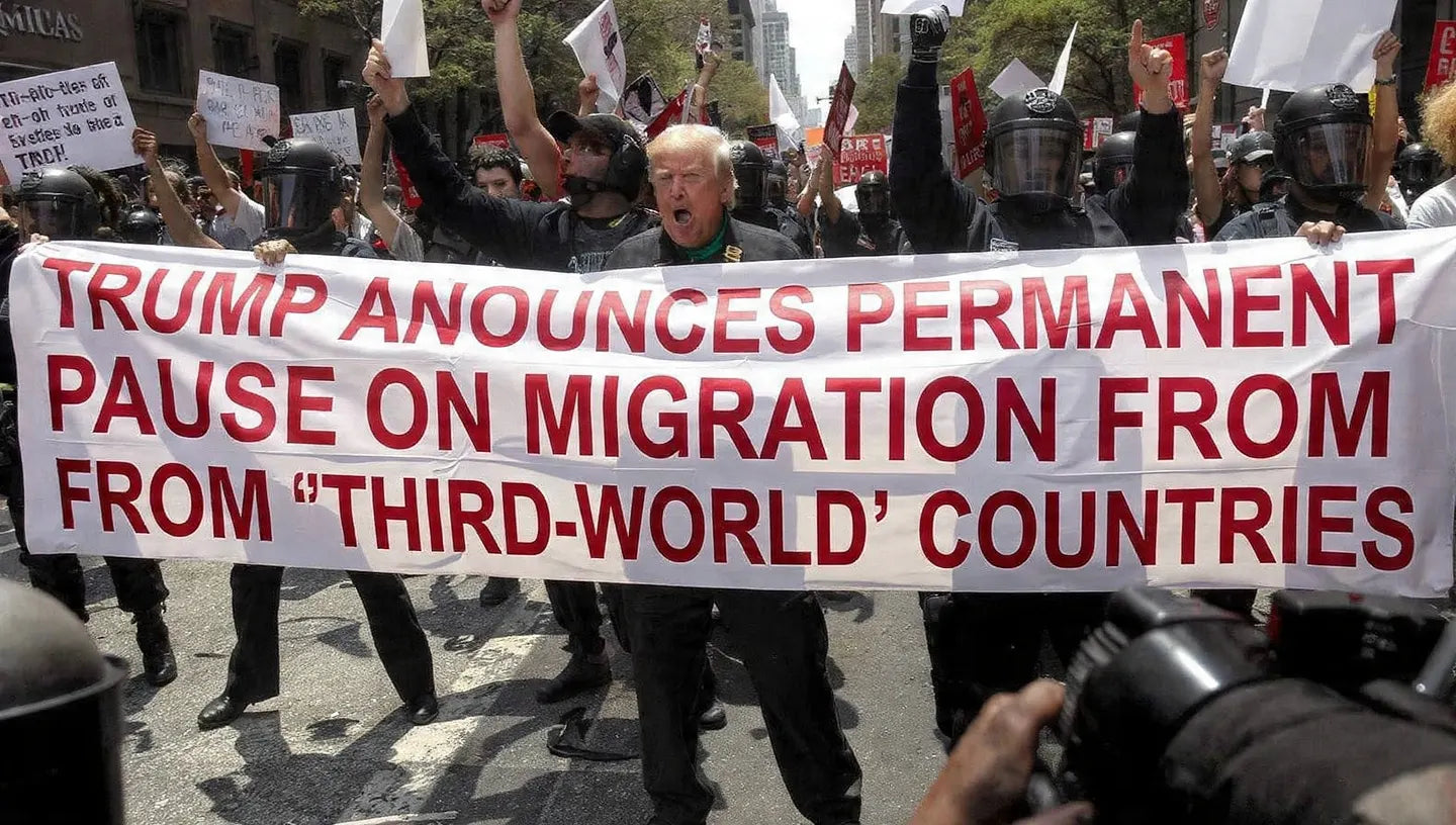 Trump Announces Permanent Pause on Migration from “Third-World” Countries