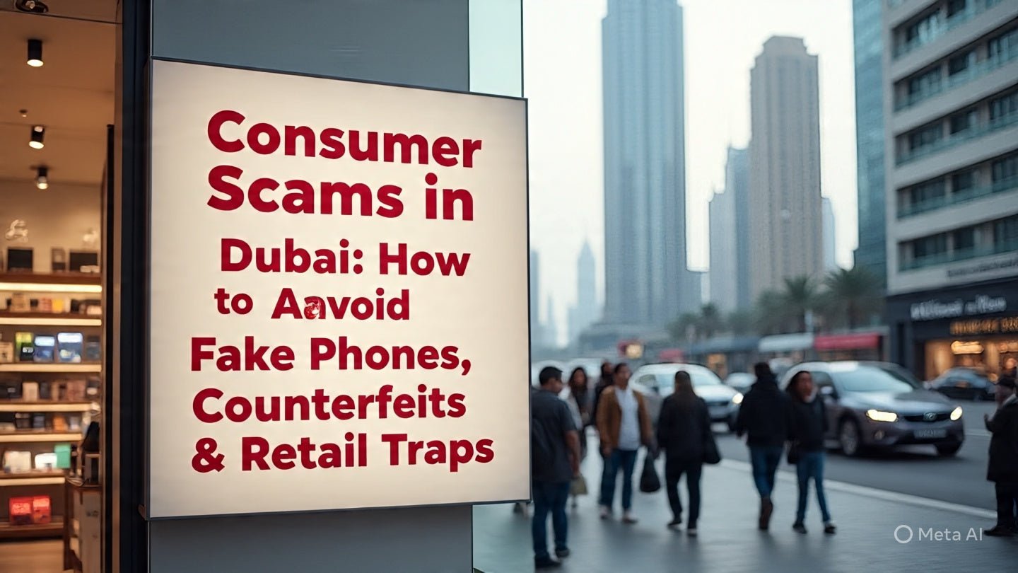 "Consumer Scams in Dubai: How to Avoid Fake Phones, Counterfeits & Retail Traps" - Shunyatax Global
