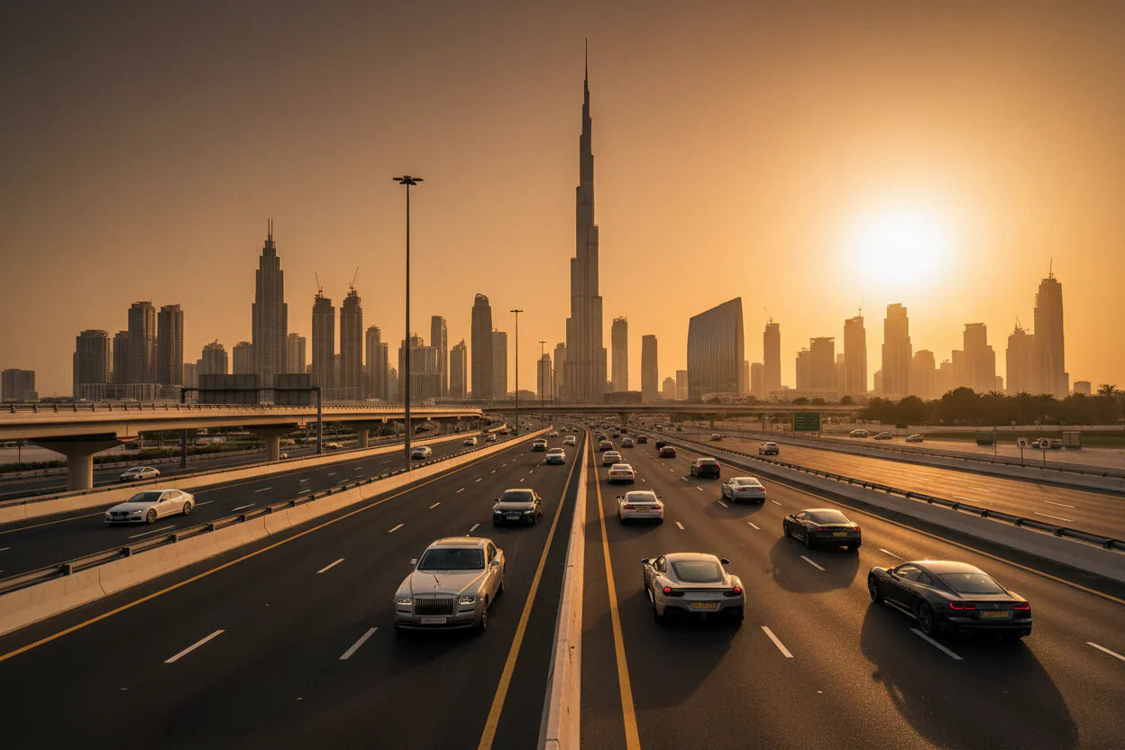 Dubai Police Lane Swerving Warning 2026: Dh1,000 Fine, 4 Black Points ...