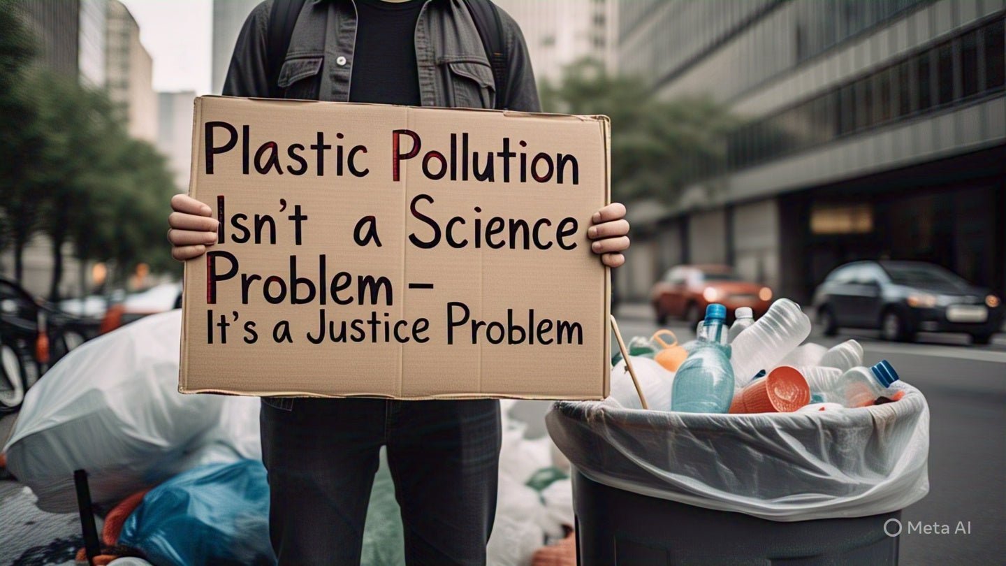 🚯 Plastic Pollution Isn’t Just a Science Problem — It’s a Justice Problem - Shunyatax Global