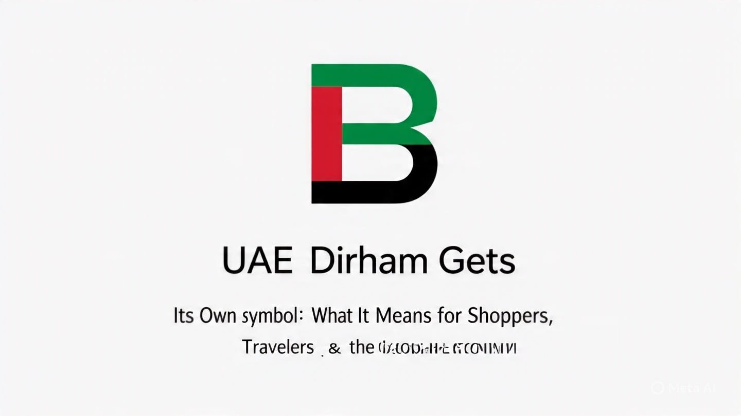 "UAE Dirham Gets Its Own Symbol: What It Means for Shoppers, Travelers & the Global Economy" - Shunyatax Global